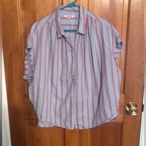 Madewell Central Shirt in Atwater Stripe